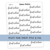 Book Release Script Stickers