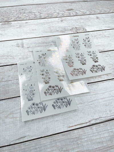 DECO • FLORAL 2 - Station Stickers