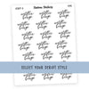 NETFLIX BINGE • Script Stickers
