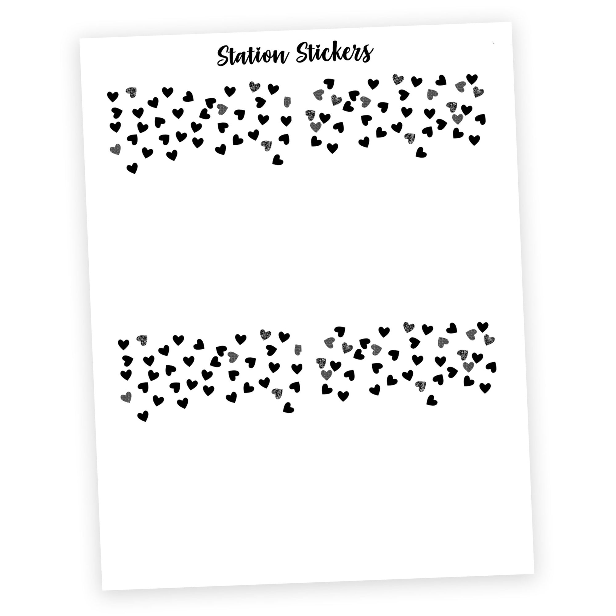 Full Box Stickers Hearts #1