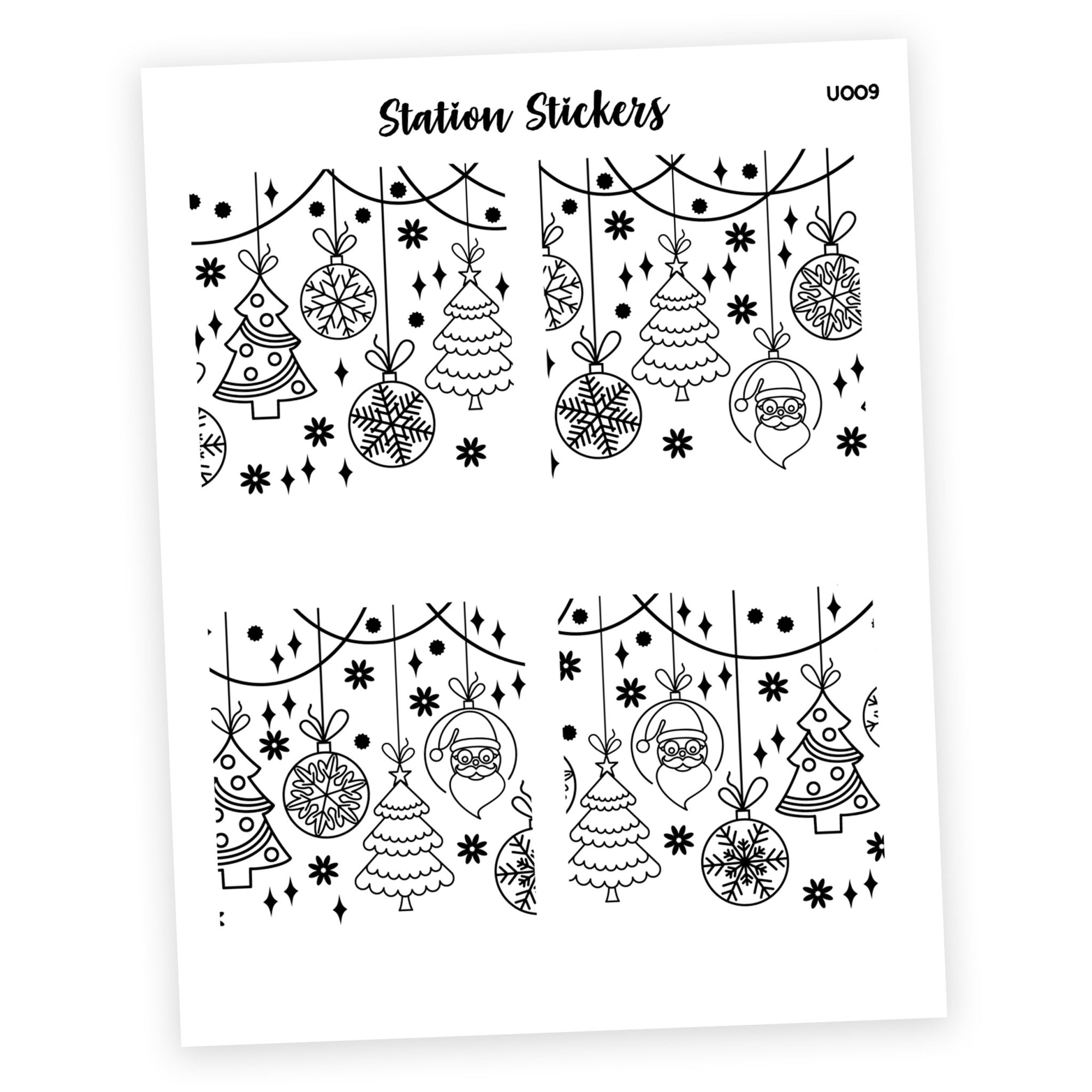 OVERLAY FULL BOX • HOLIDAY 3 - Station Stickers