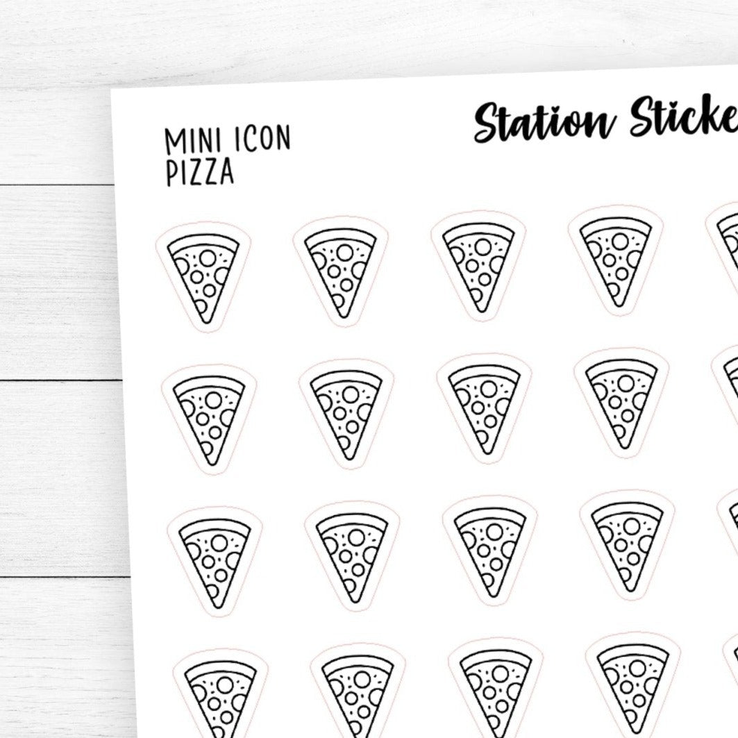 Pizza Icon Stickers